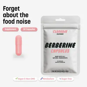Clooudie|Berberine Capsules|Support Metabolism, Berberine, Vegan, 30 Capsules